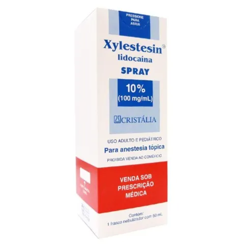Anestésico Xylestesin 10% Spray - CRISTÁLIA