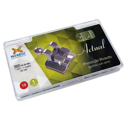 Kit Bráquete de Aço Ricketts Actual 018 - Morelli