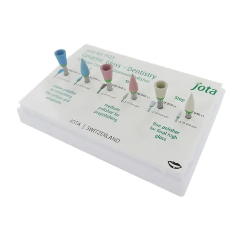 Kit Polidores Diamantados para Ceramica Gloss 3 Fases CA 1923 - Jota
