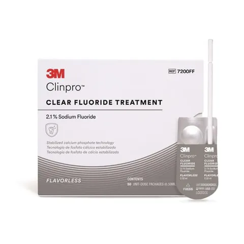 Verniz de Flúor 3M Clinpro Clear Tratamento de Flúor - Solventum