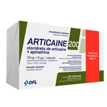 Anestésico Articaína Articaine 4% 1:200.000 - DFL