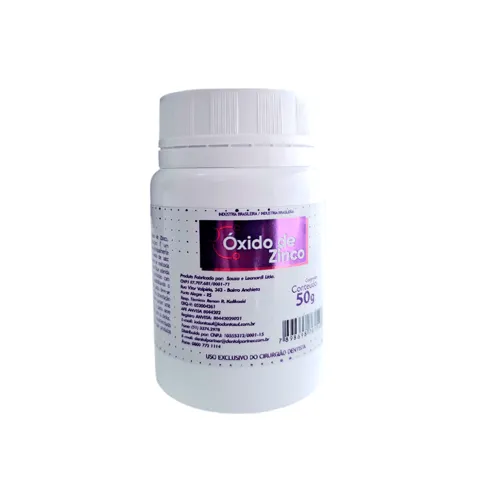 Óxido de Zinco 50g - Dental Partner
