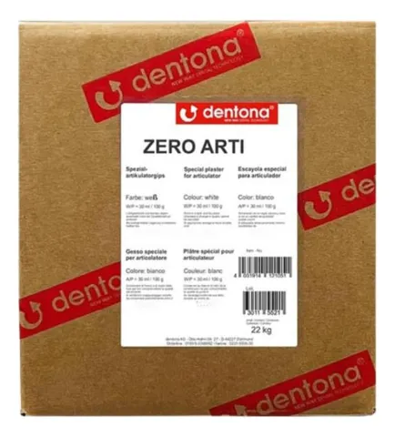 Gesso Pedra Zero Arti 22 Kg - Dentona