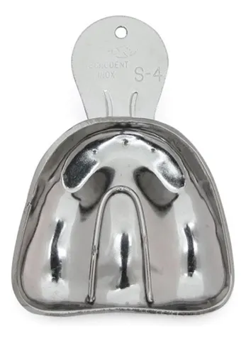 Moldeira Total Lisa Adulto Inox - Tecnodent