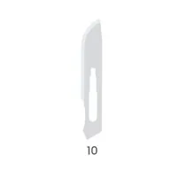 Lâmina de Bisturi Descartável Inox - Indusbello