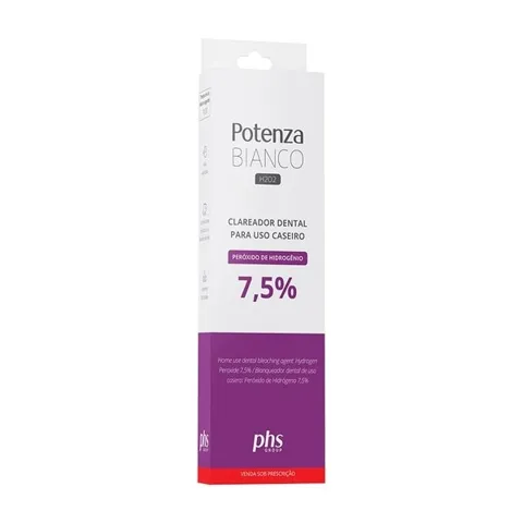 Clareador 7,5% Potenza Bianco 1 seringa - PHS