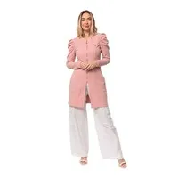 Jaleco Feminino Isabel Rosa Nude - Dana