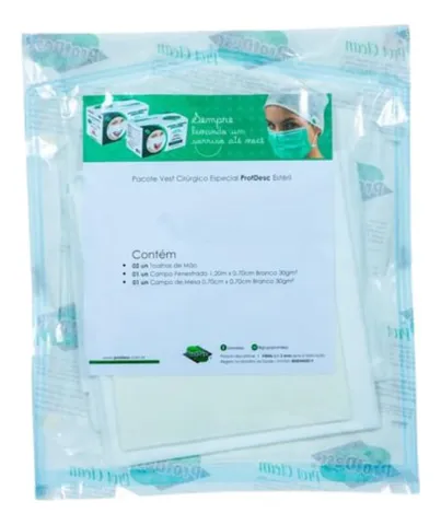 Kit Cirúrgico Estéril 30GR N°2 - Protdesc