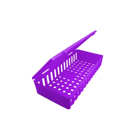 Estojo para Esterilização Perfurado Sterilys Grande - 1 unidade - Roxo