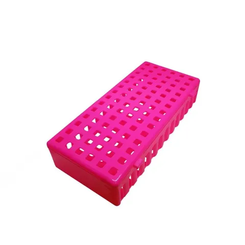 Estojo para Esterilização Perfurado Sterilys Grande - 1 unidade - Rosa Pink