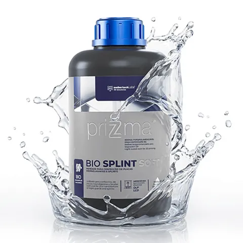 Resina Impressão 3D Prizma Bio Splint Soft 250g LCD/DLP
