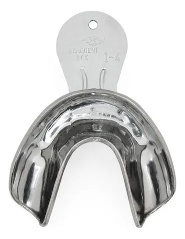 Moldeira Total Lisa Adulto Inox - Tecnodent