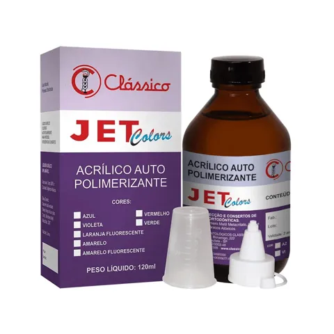 Resina Acrílica Autopolimerizante Jet Color - Clássico