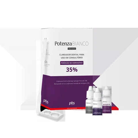 Kit Clareador Potenza Bianco Pro 35%  - 3 Pacientes