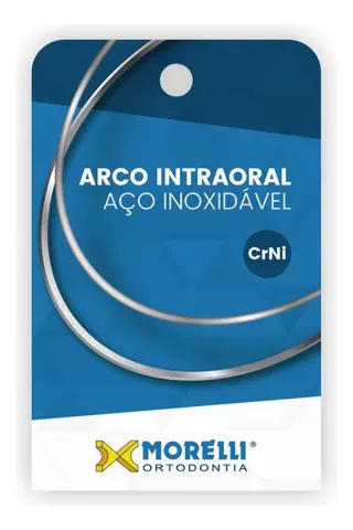 Arco de Aço Intraoral Superior CrNi Redondo C/10 - Morelli