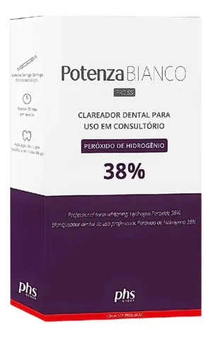 Kit Clareador Potenza Bianco Pro SS H202 38% - PHS
