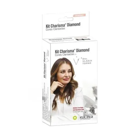 Resina Charisma Diamond Kit Bleach - Kulzer