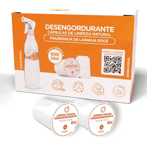 Refil Cápsulas Limpeza Pesada Desengordurante - YVY