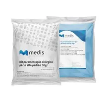 Kit Cirúrgico Paramentação Periodontia Padrão Azul Claro 30GR - Medis