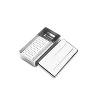 Estojo Inox Perfurado Para Esterilização Endodontia 72 Furos 20x10x5cm - Fava