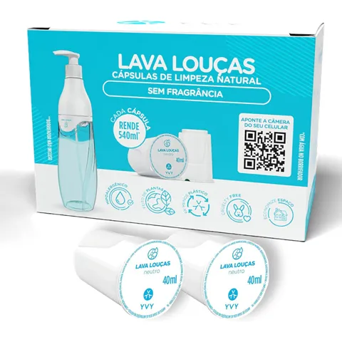 Refil Cápsulas Lava Louças - YVY