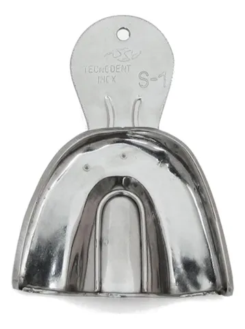 Moldeira Total Lisa Adulto Inox - Tecnodent