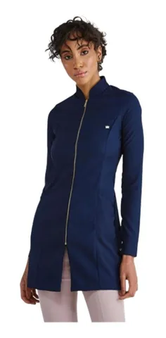 Jaleco Juicy feminino azul marinho - Dra. Cherie