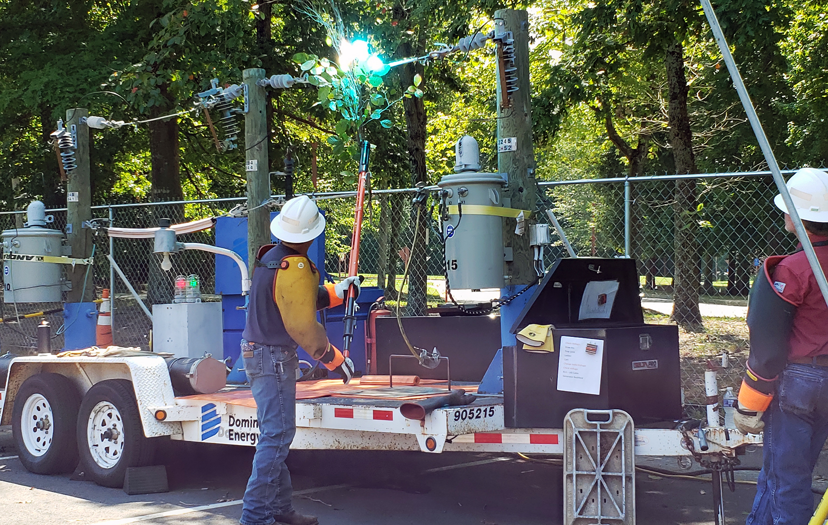 High Voltage Safety Demonstration