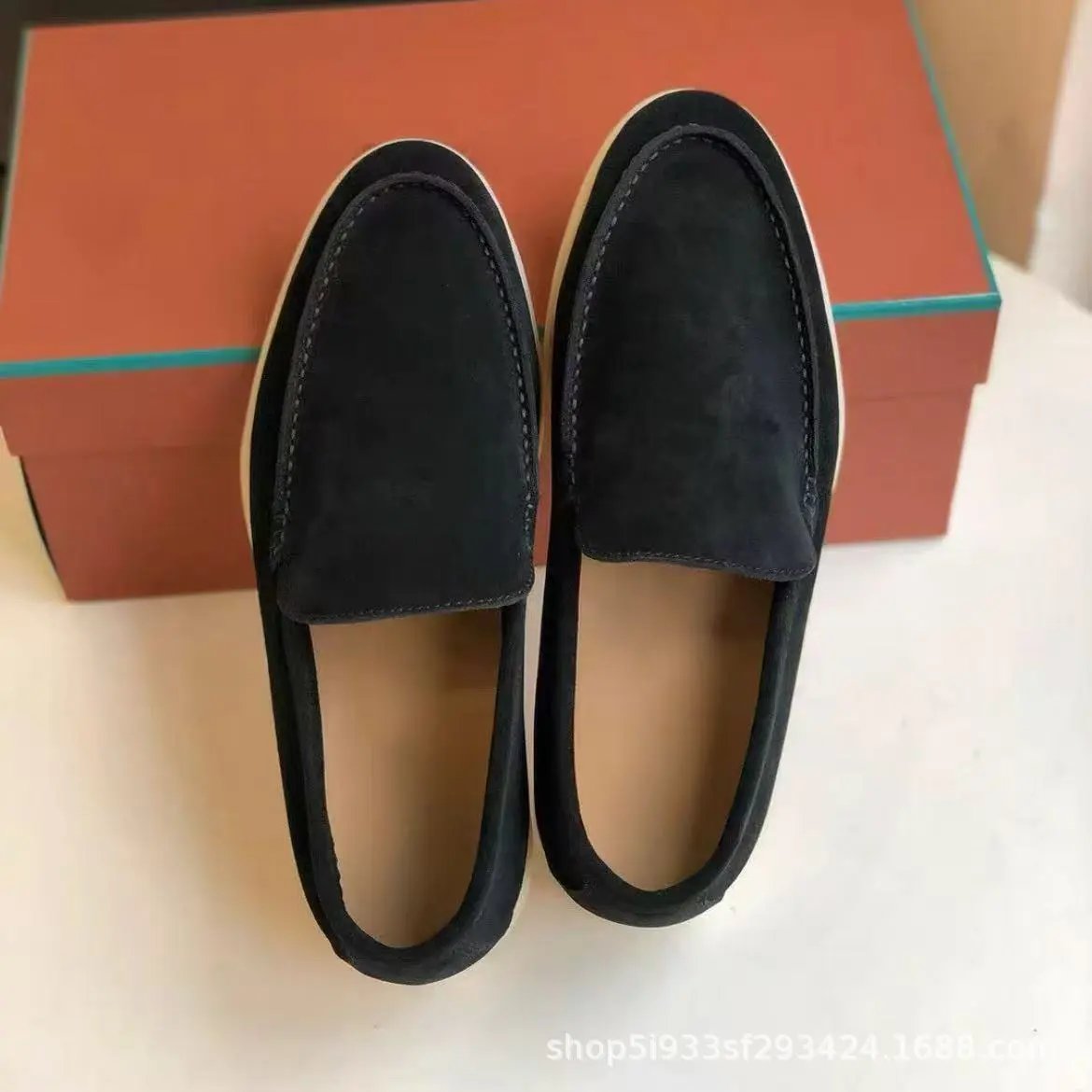 Loro Piana Italian-Style Casual Loafers