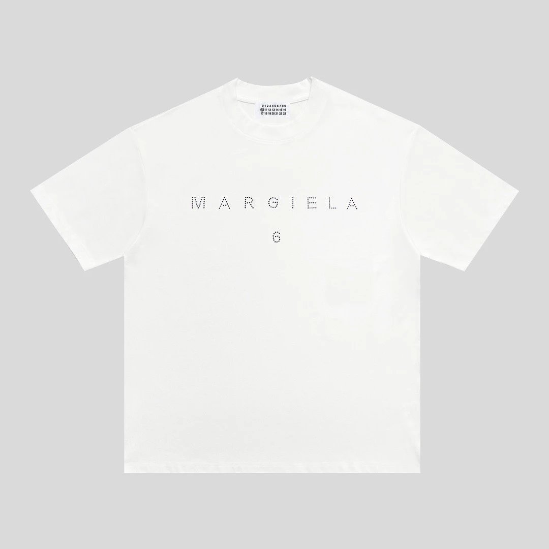MM6 Maison Margiela Logo Graphic T-Shirts