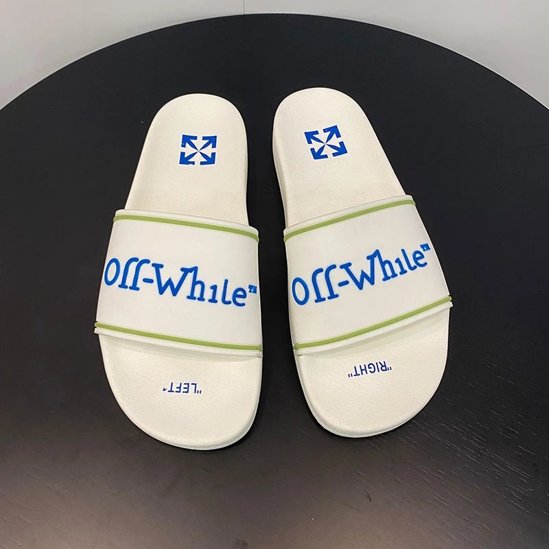 Off-White Towel Slides