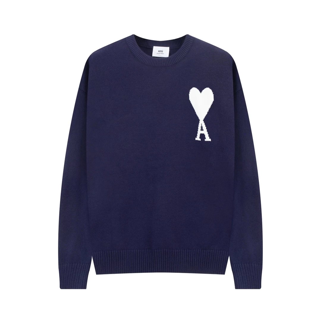 Ami Paris Crew Neck Sweater