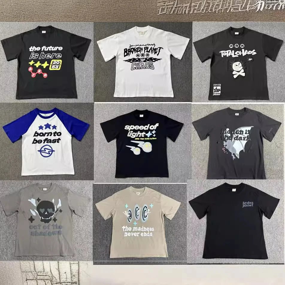 Broken Planet Market Graphic T-Shirts