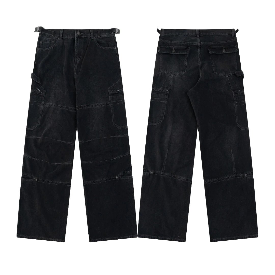 Balenciaga Black Cargo Jeans