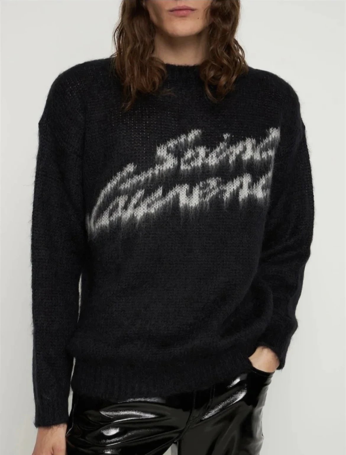 SAINT LAURENT blended sweater
