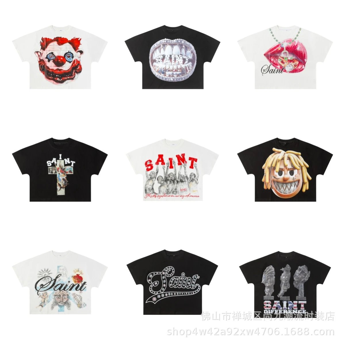 Saint Michael Graphic Graphic T-Shirts