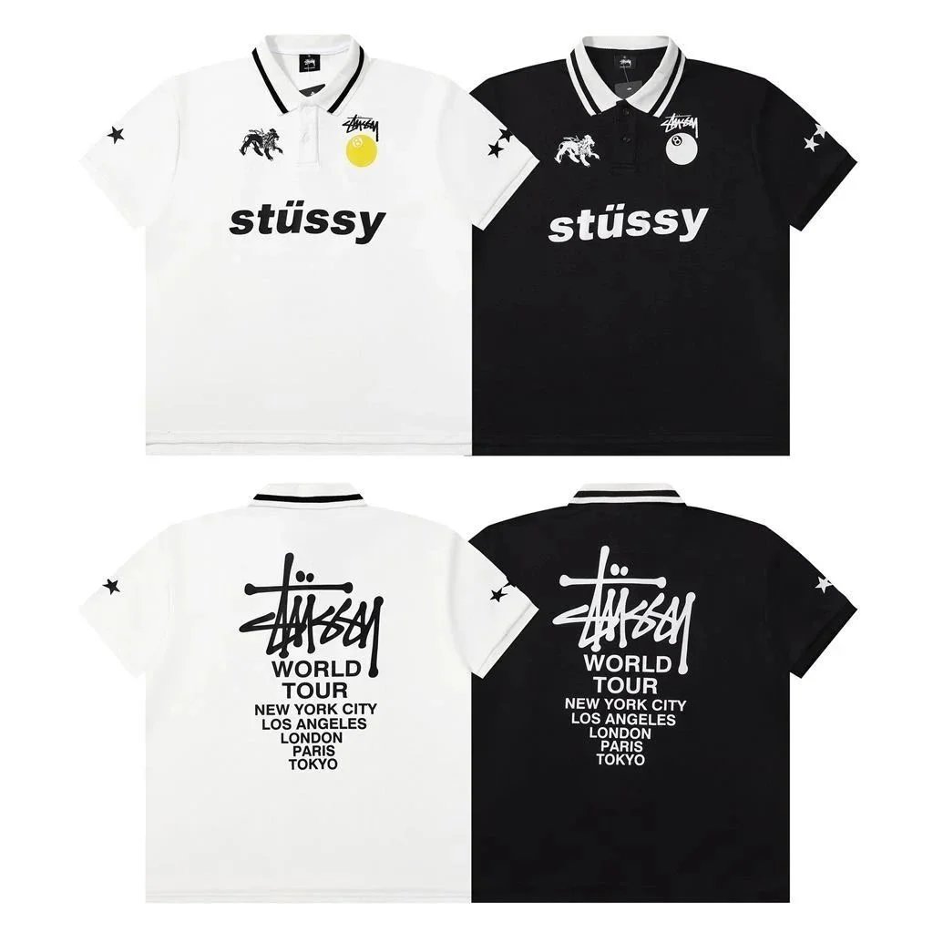 Stüssy World Tour Polo Shirts