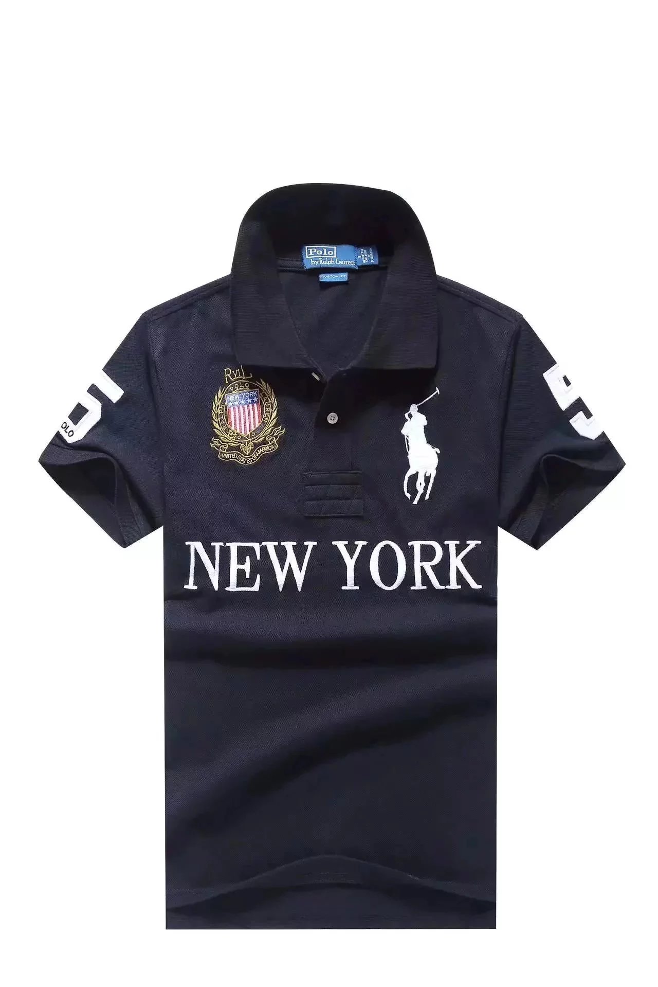 Polo Ralph Lauren Custom Fit New York City Big Pony Polo Shirt