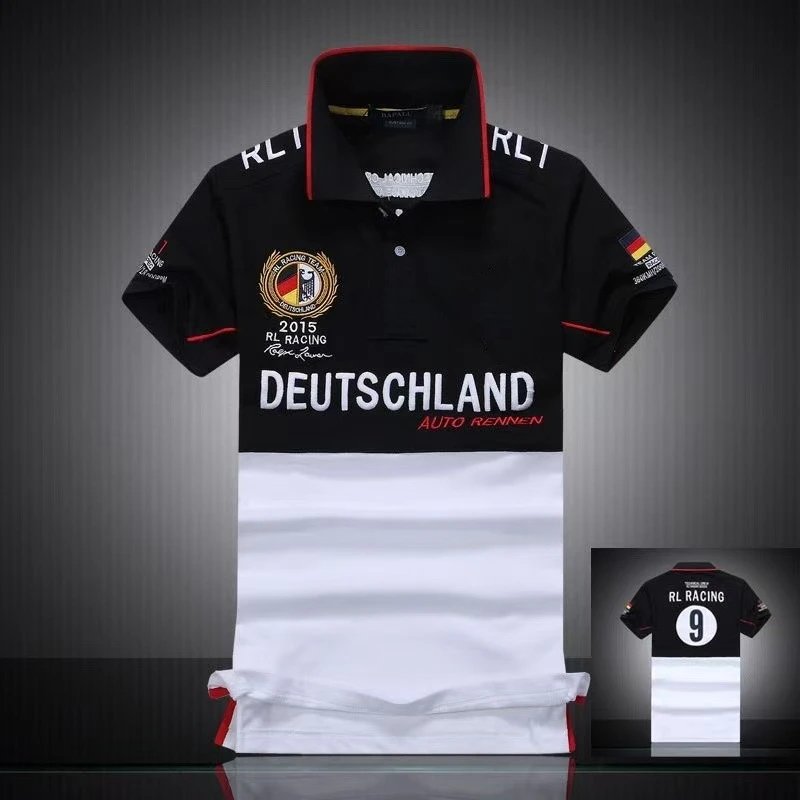RL Racing Deutschland 2015 Auto Rennen Polo Shirts