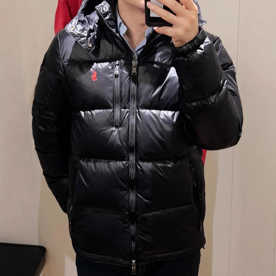 Polo Ralph Lauren El Cap Glossy Down Jacket Black