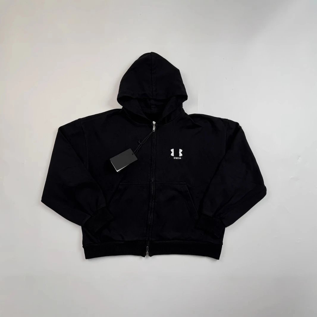Balenciaga Unity Sports Icon Zip-Up Hoodies