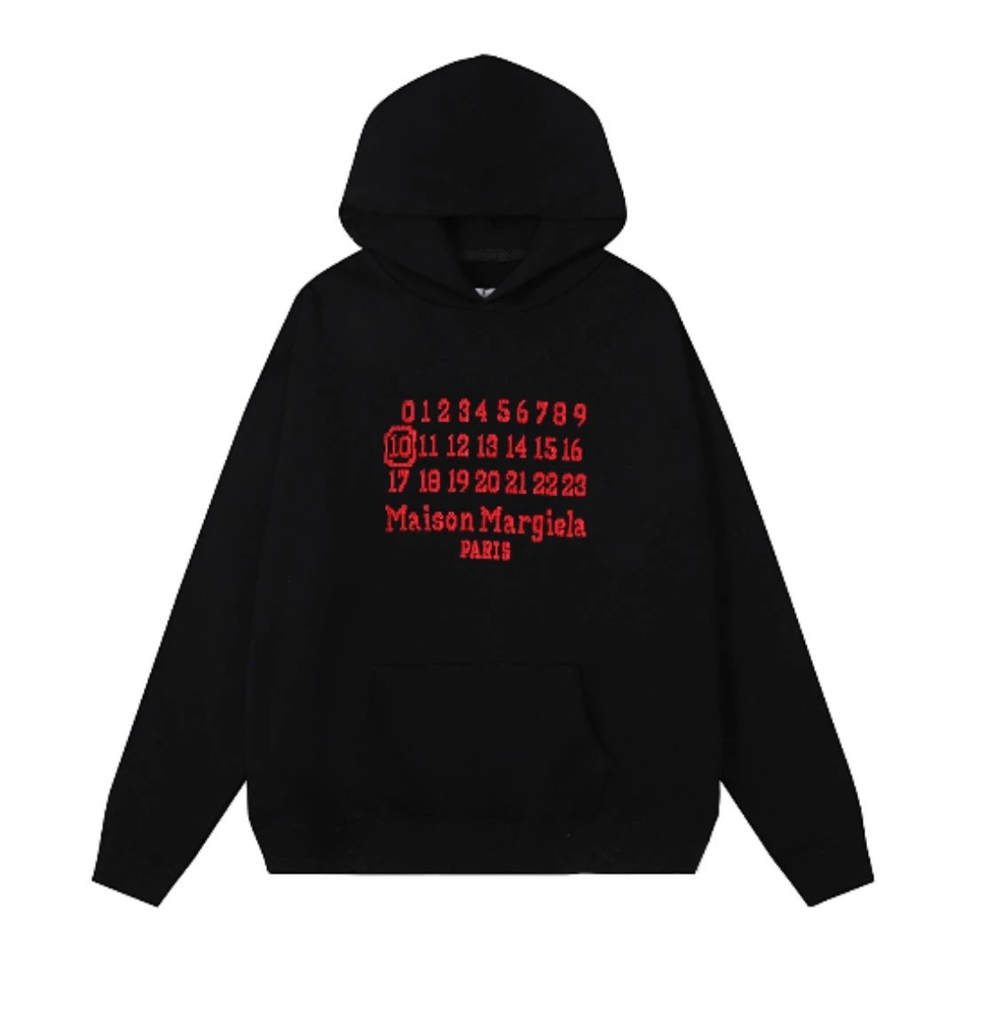 Maison Margiela Embroidered Hoodie
