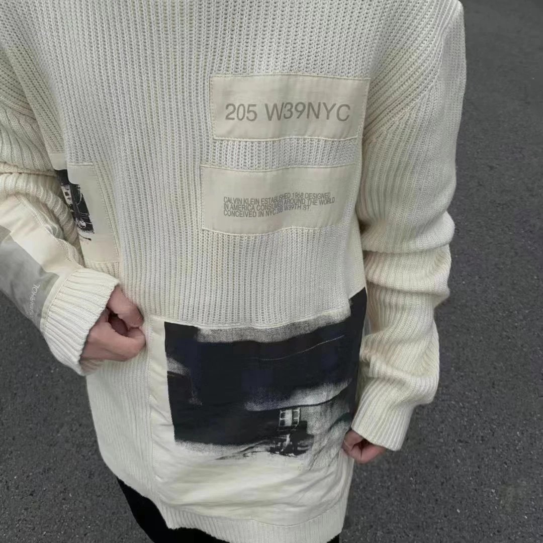 Calvin Klein 205W39NYC Andy Warhol Landscape Knitwear