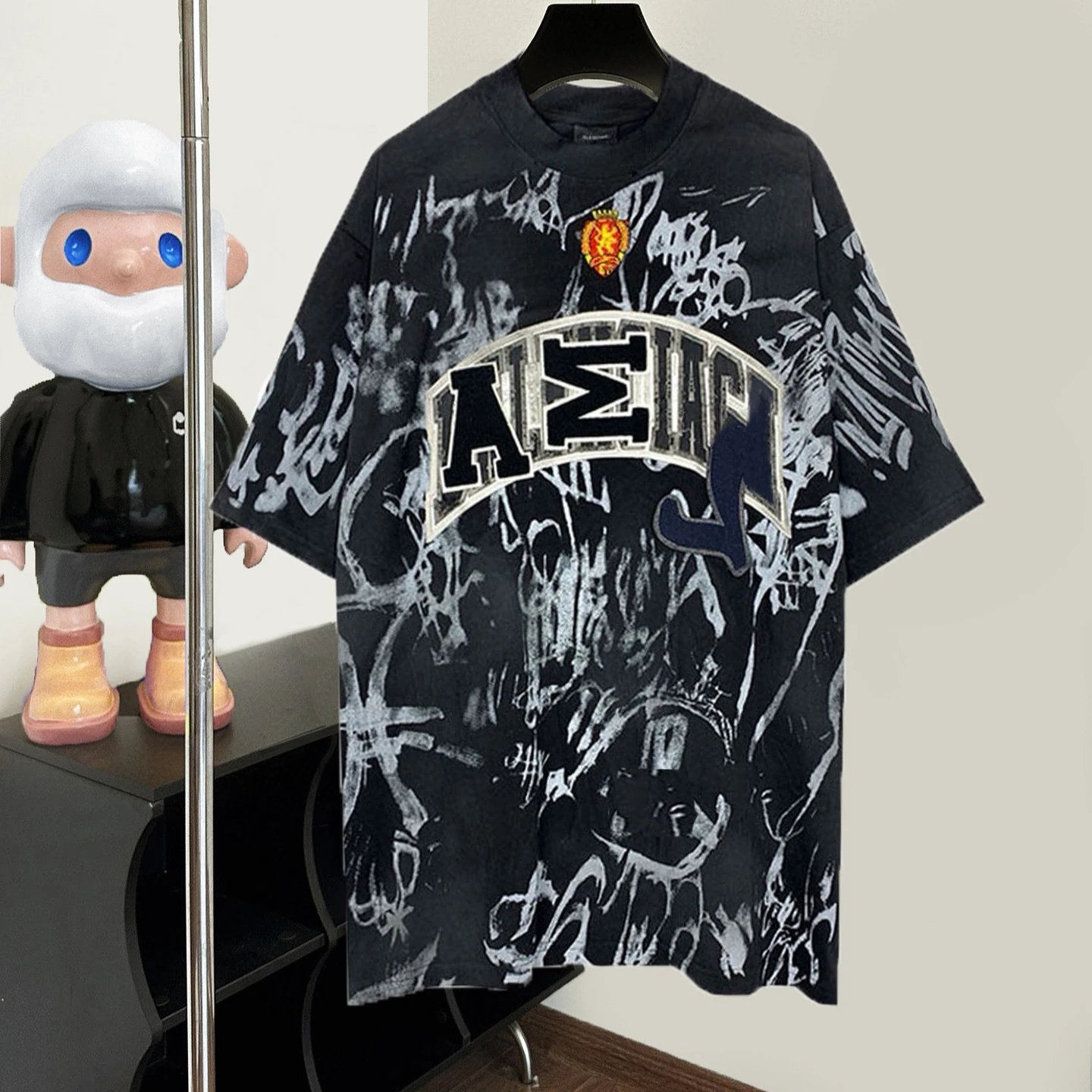 Amiri Graffti Print Graphic T-Shirts