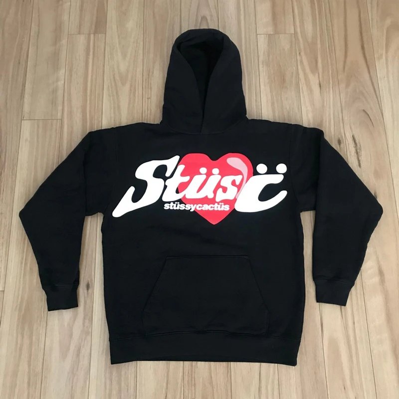 Stüssy x Cactus Plant Flea Market Heart Hoodie