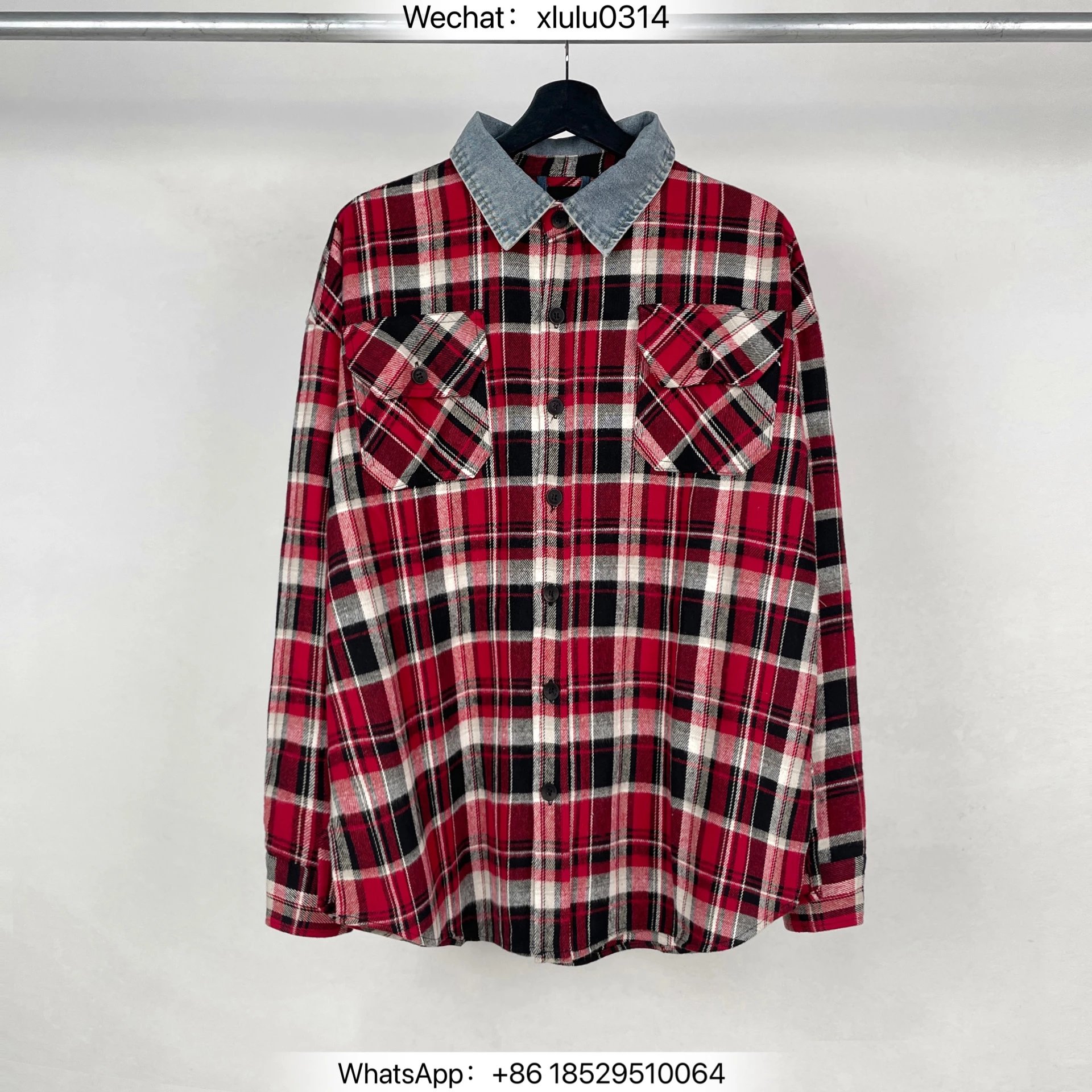 FOG Essentials plaid flannel shirt