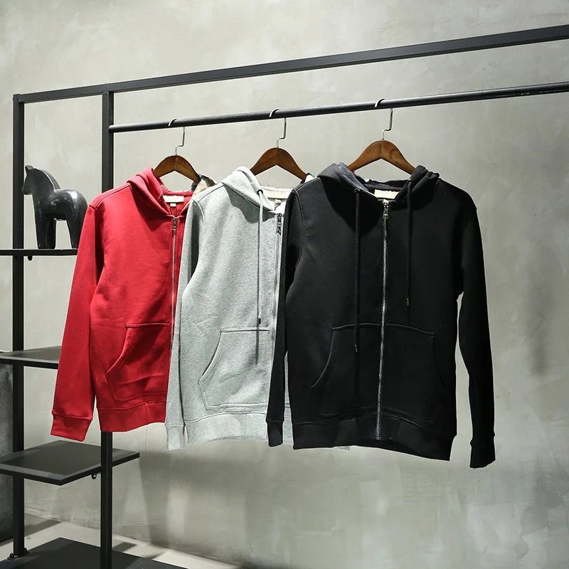 Burberry Logo Graphic Zip-Up Hoodies