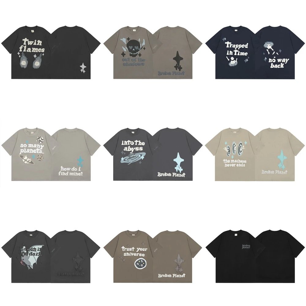 Broken Planet Market Graphic T-Shirts