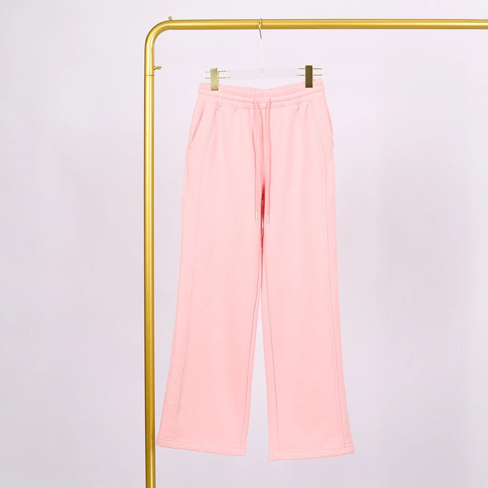 Versace wool blend wide-leg casual pants