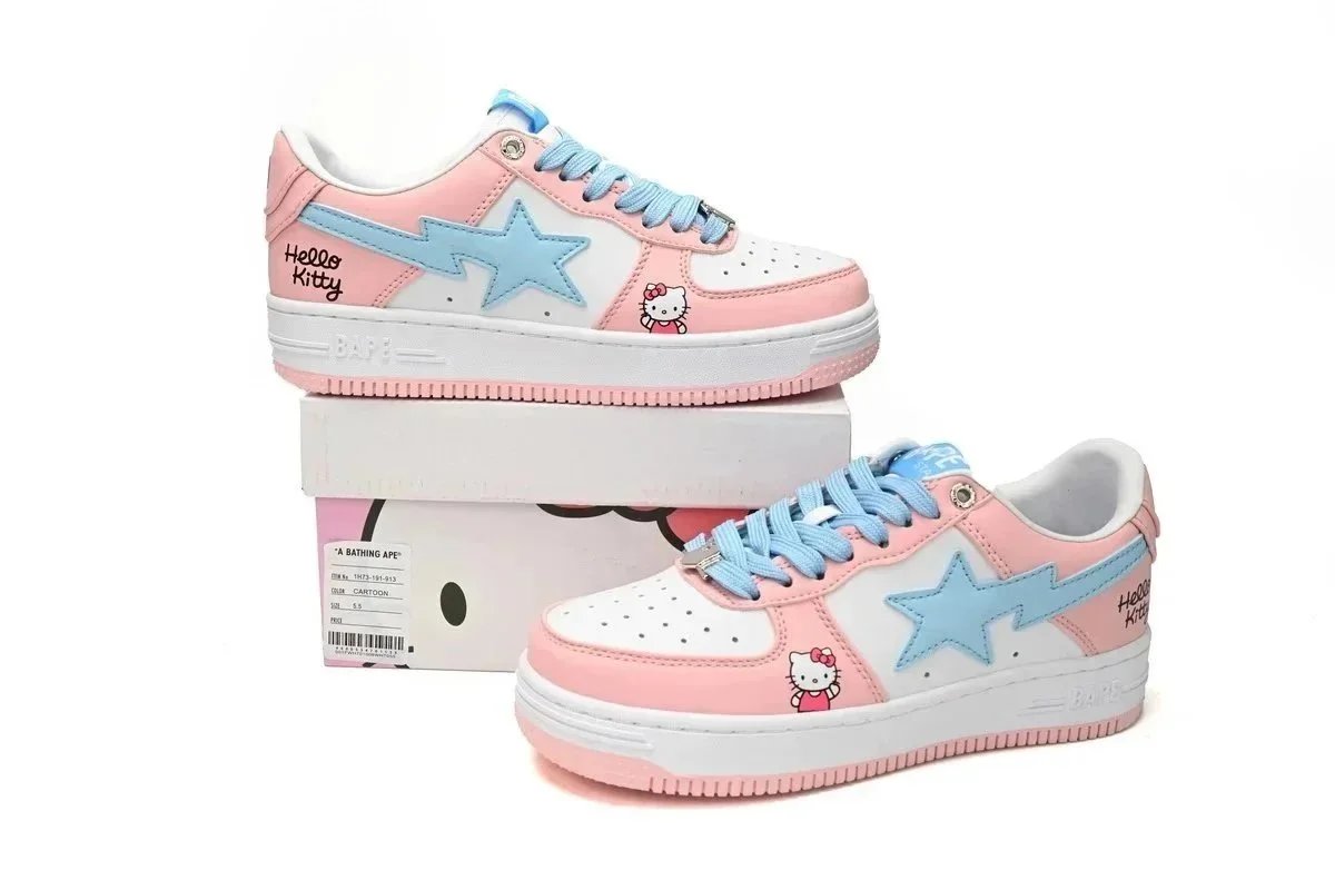 Bape & Sanrio collaboration Hello Kitty x Bape Sta Low "Baby Milo"
